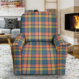 Scottish Buchanan Ancient Clan Tartan Sofa and Chair Slipcover