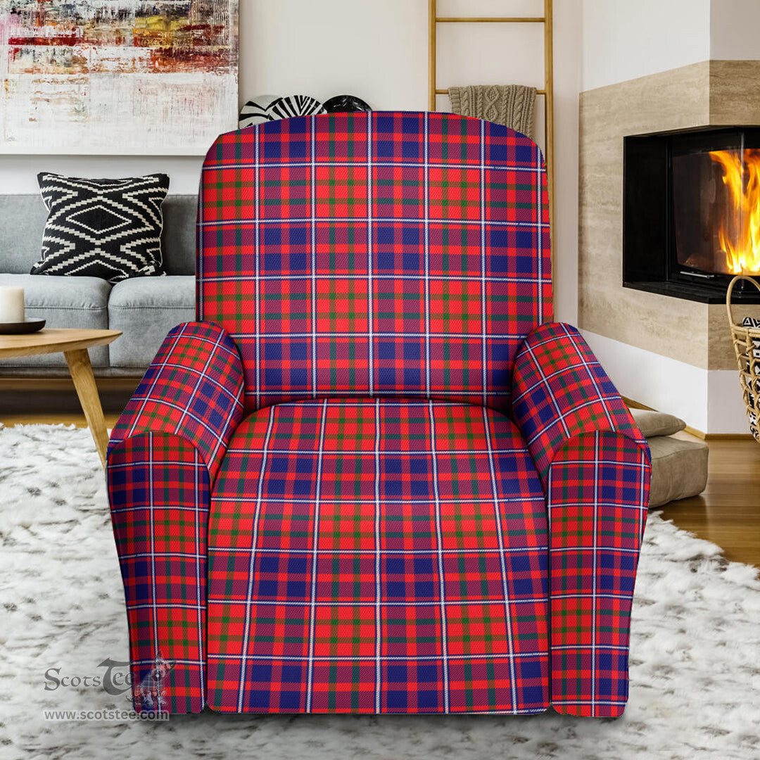 Scottish Cameron of Lochiel Modern Clan Tartan Sofa and Chair Slipcover