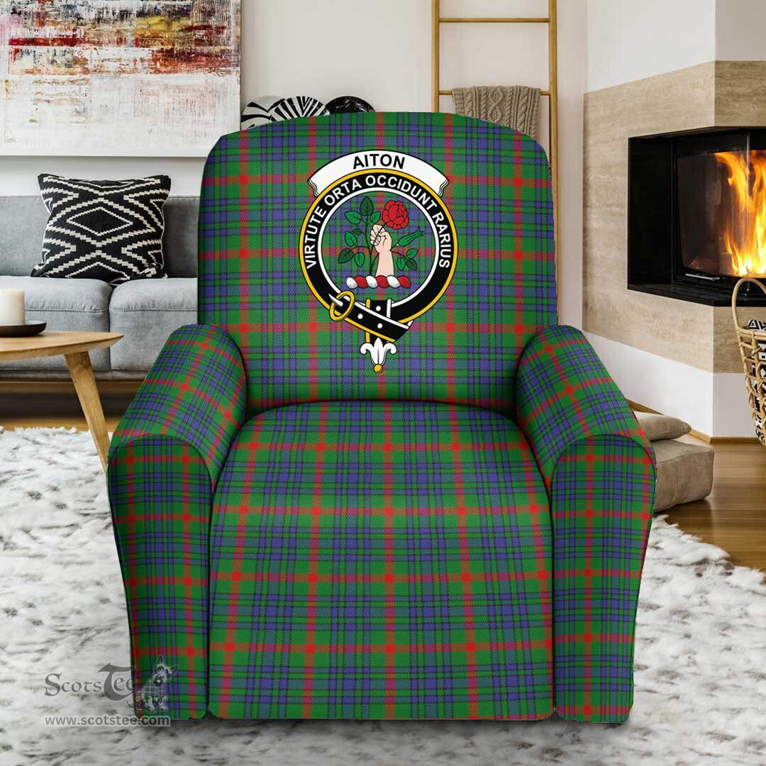 Scottish Ainslie Clan Tartan Sofa and Chair Slipcover
