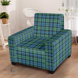 Scottish Campbell Ancient 01 Clan Tartan Sofa and Chair Slipcover