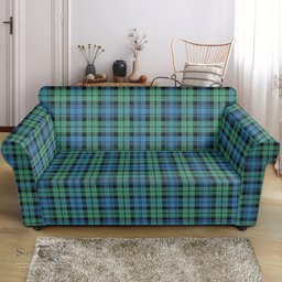 Scottish Campbell Ancient 01 Clan Tartan Sofa and Chair Slipcover
