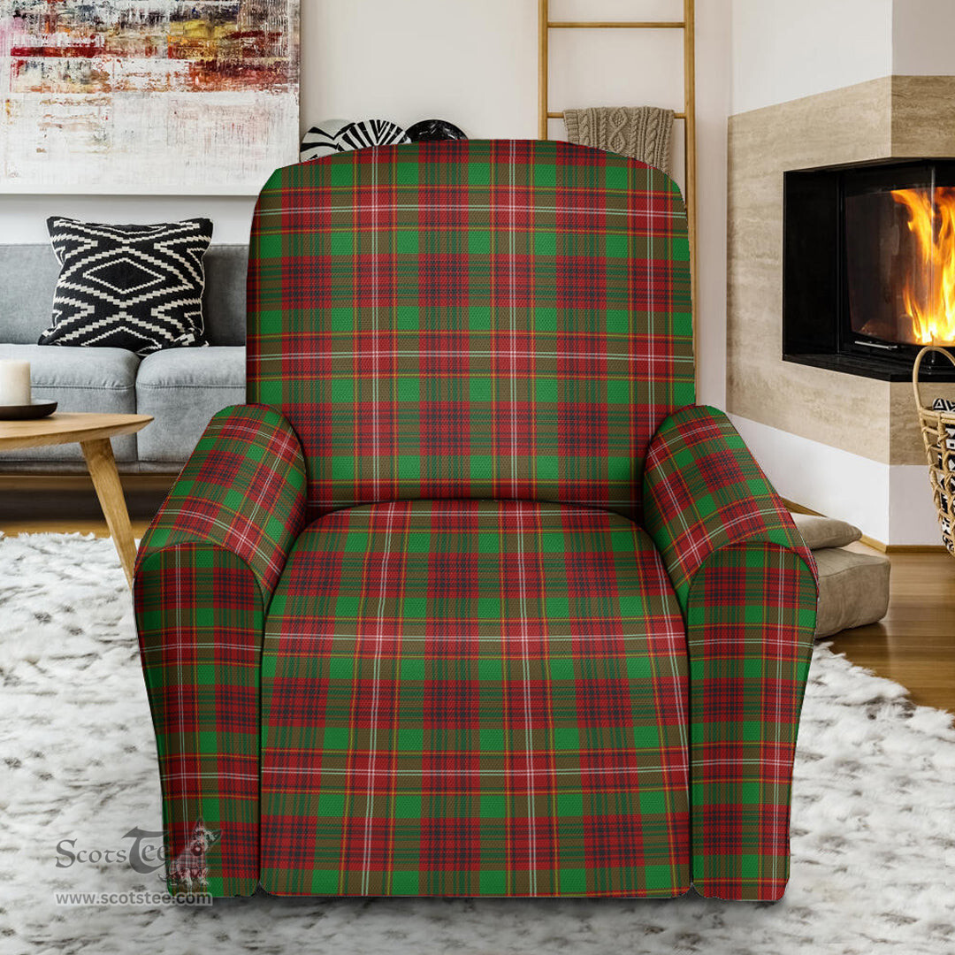 Scottish Ainslie Clan Crest Tartan Sofa and Chair Slipcover