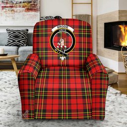 Scottish Brodie Modern Clan Crest Tartan Sofa and Chair Slipcover