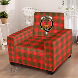 Scottish Cameron Modern Clan Crest Tartan Sofa and Chair Slipcover