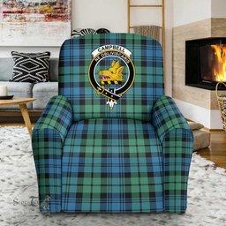 Scottish Cameron of Lochiel Modern Clan Tartan Sofa and Chair Slipcover