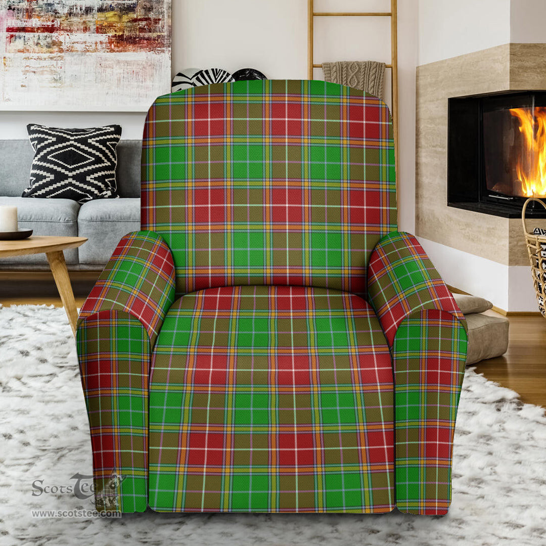 Scottish Baxter Modern Clan Crest Tartan Sofa and Chair Slipcover