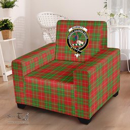 Scottish Burnett Ancient Clan Crest Tartan Sofa and Chair Slipcover