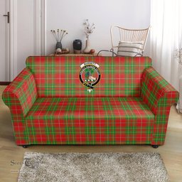 Scottish Burnett Ancient Clan Crest Tartan Sofa and Chair Slipcover