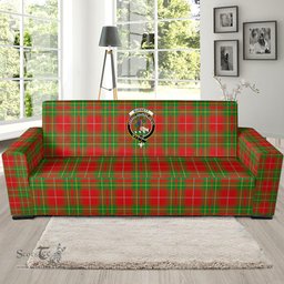 Scottish Burnett Ancient Clan Crest Tartan Sofa and Chair Slipcover