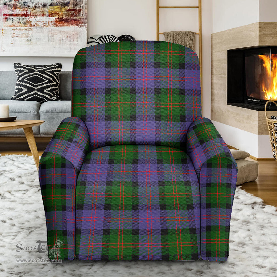Scottish BlackWatch Weathered Clan Tartan Sofa and Chair Slipcover