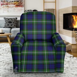 Scottish Forbes Modern Clan Crest Tartan Sofa and Chair Slipcover