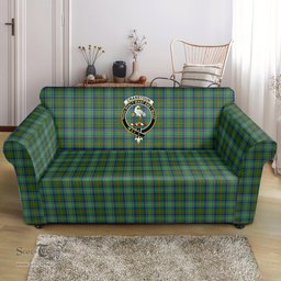 Scottish Cranstoun Clan Crest Tartan Sofa and Chair Slipcover