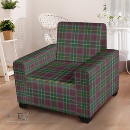 Scottish Crosbie Clan Tartan Sofa and Chair Slipcover