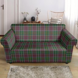 Scottish Crosbie Clan Tartan Sofa and Chair Slipcover