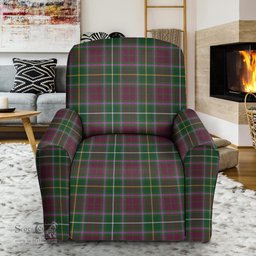 Scottish Crosbie Clan Crest Tartan Sofa and Chair Slipcover