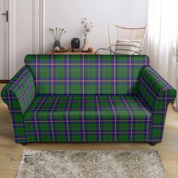 Scottish Carmichael Modern Clan Tartan Sofa and Chair Slipcover