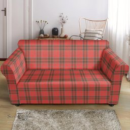 Scottish Grant Weathered Clan Tartan Sofa and Chair Slipcover