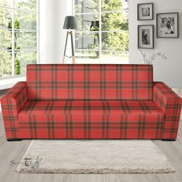 Scottish Grant Weathered Clan Tartan Sofa and Chair Slipcover