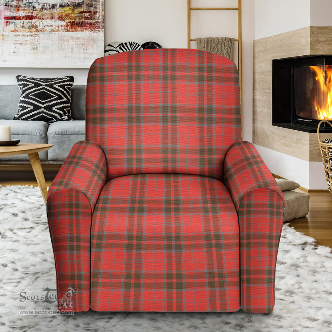 Scottish Grant Weathered Clan Tartan Sofa and Chair Slipcover