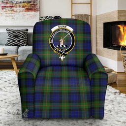 Scottish Gunn Modern Clan Crest Tartan Sofa and Chair Slipcover