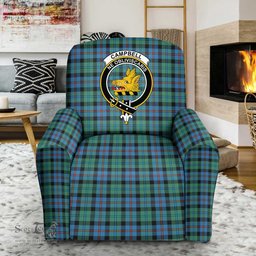 Scottish Campbell of Breadalbane Modern Clan Tartan Sofa and Chair Slipcover