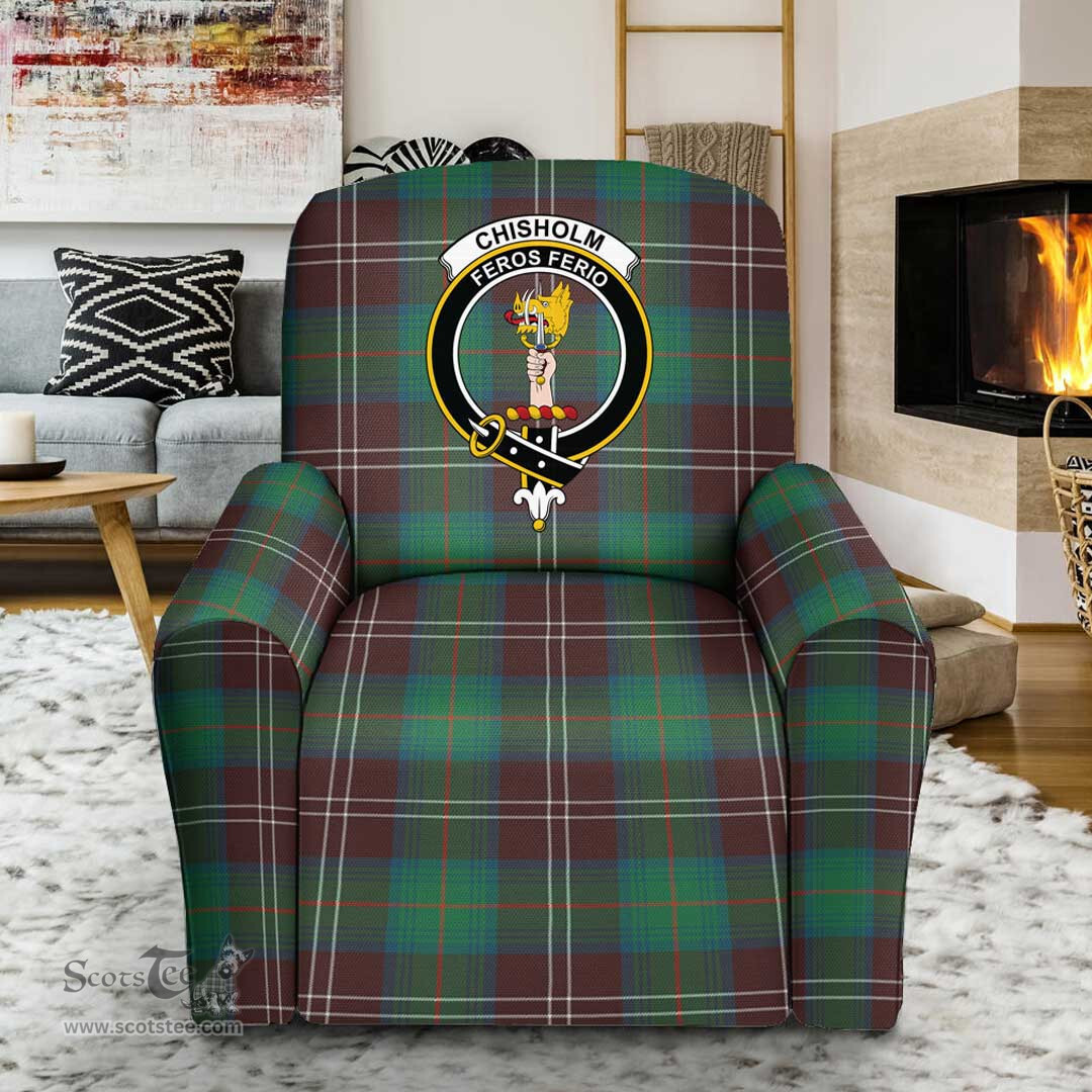 Scottish Chisholm Ancient Clan Tartan Sofa and Chair Slipcover