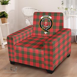 Scottish Erskine Modern Clan Crest Tartan Sofa and Chair Slipcover