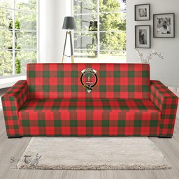 Scottish Erskine Modern Clan Crest Tartan Sofa and Chair Slipcover