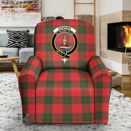 Scottish Erskine Modern Clan Crest Tartan Sofa and Chair Slipcover