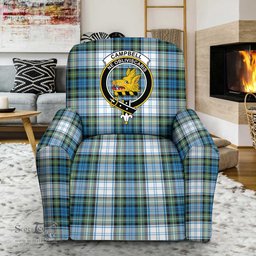 Scottish Campbell Argyll Weathered Clan Crest Tartan Sofa and Chair Slipcover
