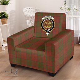 Scottish Drummond Clan Clan Crest Tartan Sofa and Chair Slipcover