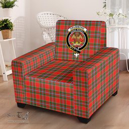 Scottish Drummond of Perth Clan Crest Tartan Sofa and Chair Slipcover