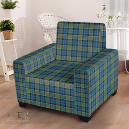 Scottish Colquhoun Ancient Clan Tartan Sofa and Chair Slipcover