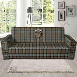 Scottish Graham of Menteith Weathered Clan Crest Tartan Sofa and Chair Slipcover