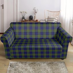 Scottish Colquhoun Modern Clan Tartan Sofa and Chair Slipcover