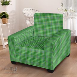 Scottish Currie Clan Tartan Sofa and Chair Slipcover