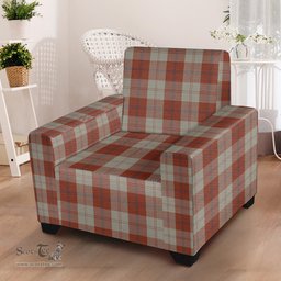 Scottish Davidson Dress Dancers Clan Tartan Sofa and Chair Slipcover