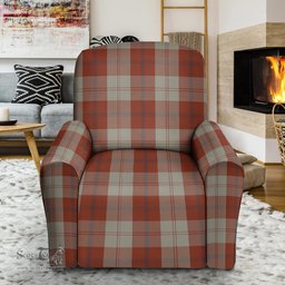 Scottish Davidson Dress Dancers Clan Crest Tartan Sofa and Chair Slipcover