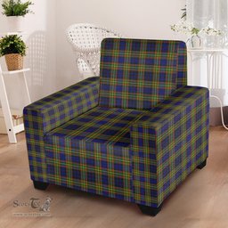 Scottish Clelland Modern Clan Tartan Sofa and Chair Slipcover
