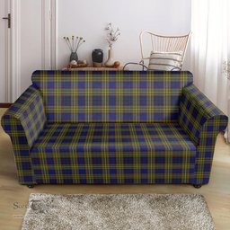 Scottish Clelland Modern Clan Tartan Sofa and Chair Slipcover