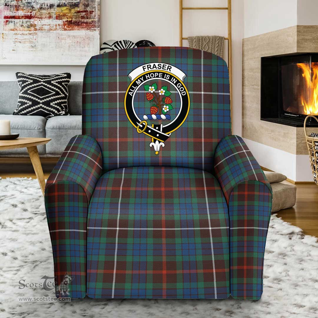 Scottish Fraser Ancient Clan Tartan Sofa and Chair Slipcover