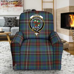 Scottish Fraser Ancient Clan Tartan Sofa and Chair Slipcover
