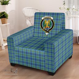 Scottish Falconer Clan Crest Tartan Sofa and Chair Slipcover
