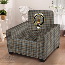 Scottish Gordon Weathered Clan Crest Tartan Sofa and Chair Slipcover