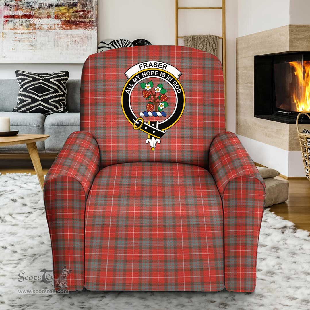 Scottish Fraser Modern Clan Tartan Sofa and Chair Slipcover
