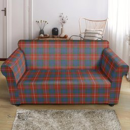 Scottish Fraser Ancient Clan Tartan Sofa and Chair Slipcover
