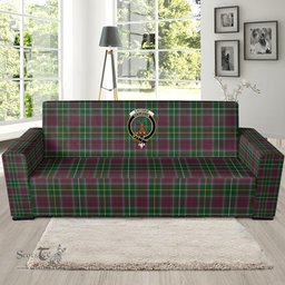 Scottish Crosbie Clan Crest Tartan Sofa and Chair Slipcover