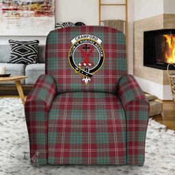 Scottish Crawford Ancient Clan Tartan Sofa and Chair Slipcover