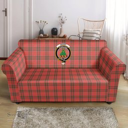 Scottish Grant Weathered Clan Crest Tartan Sofa and Chair Slipcover