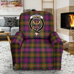 Scottish Carnegie Ancient Clan Crest Tartan Sofa and Chair Slipcover
